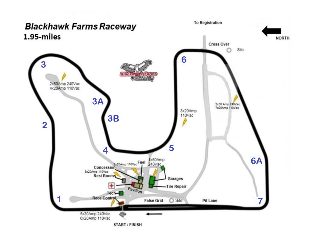Blackhawk Track Map